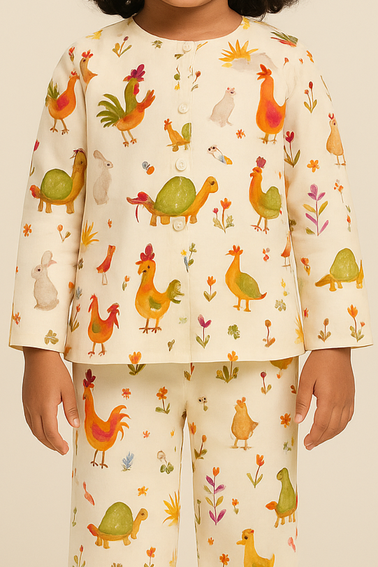 Dreamy Stripes Pajama Set – Unisex | Half Balloon