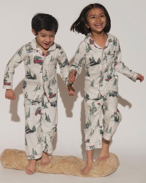 Sibling Night Suit Set (Full Sleeves)