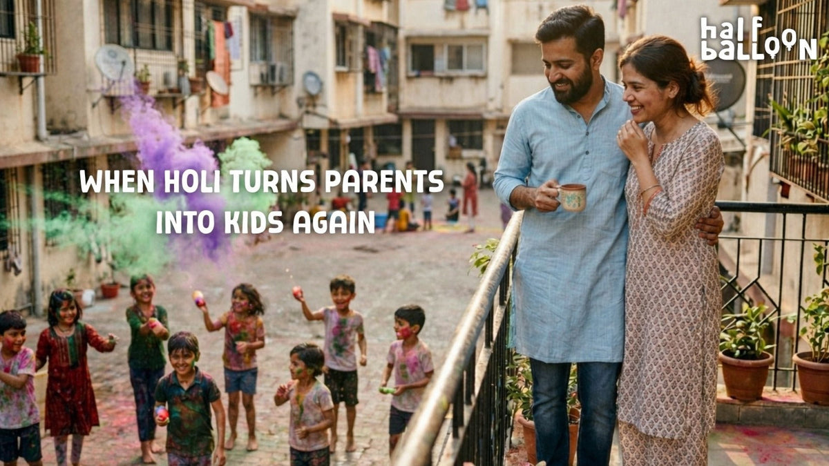 Witness the festival of colours through a parent’s eye