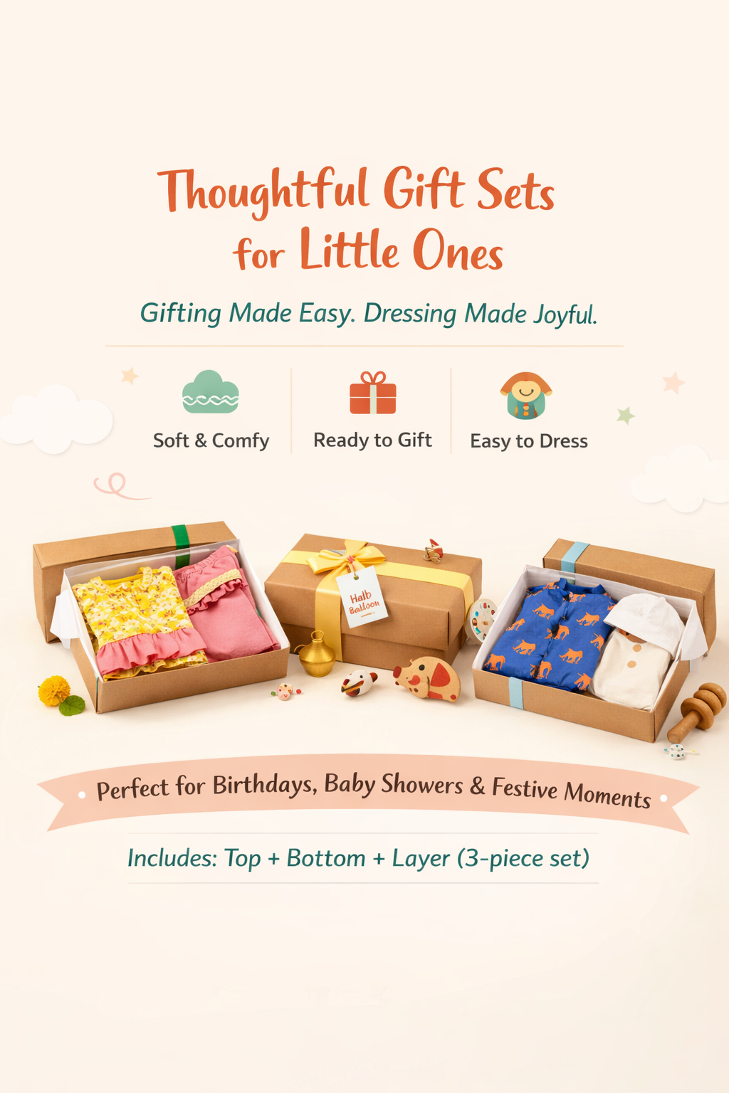 Gifting Made Easy. Dressing Made Joyful.