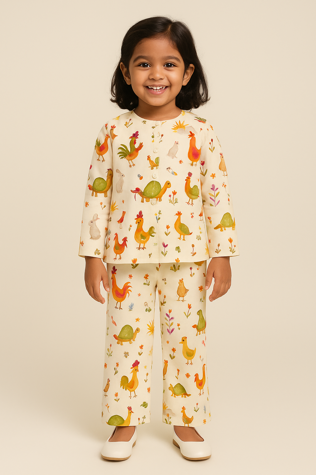 Dreamy Stripes Pajama Set – Unisex | Half Balloon